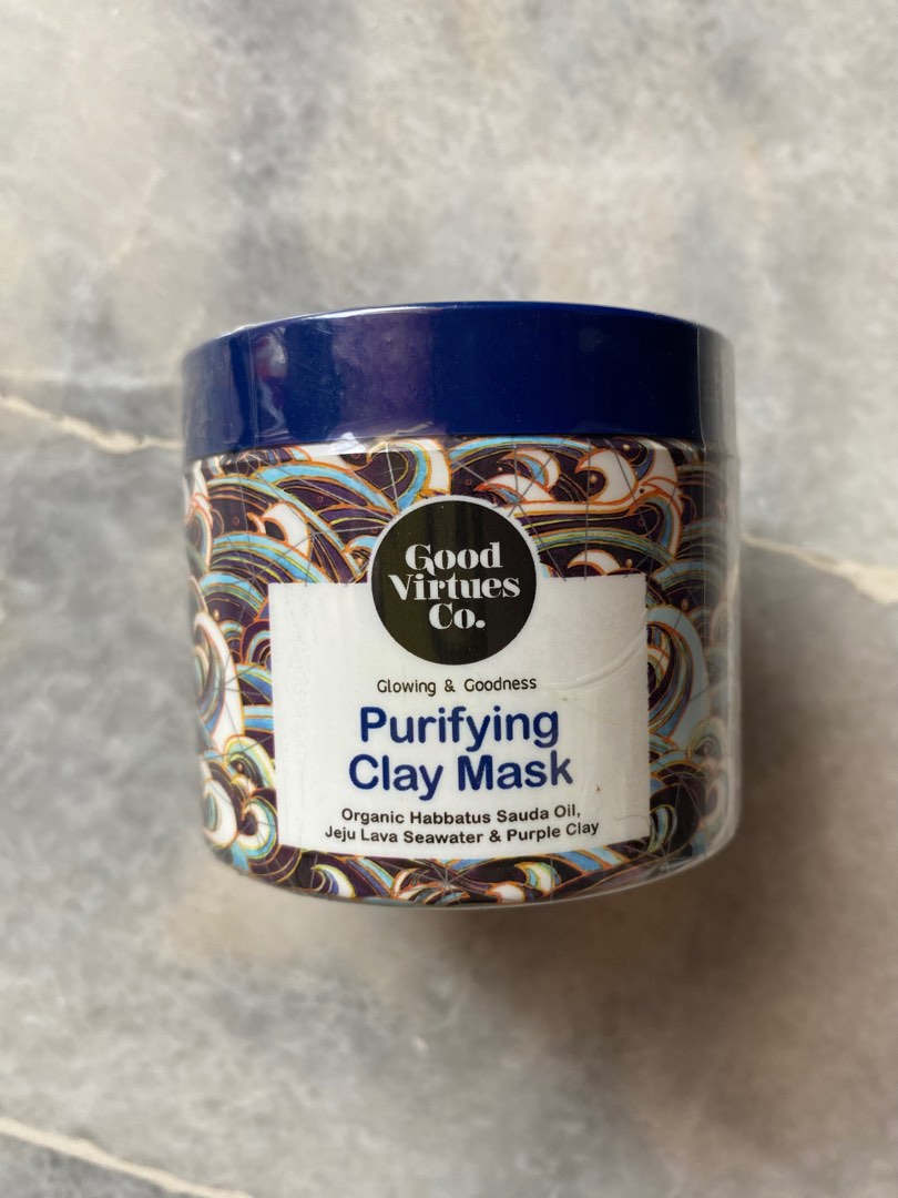 Good Virtues Co. Purifying Clay Mask, Beauty & Personal Care, Face, Face Care on Carousell