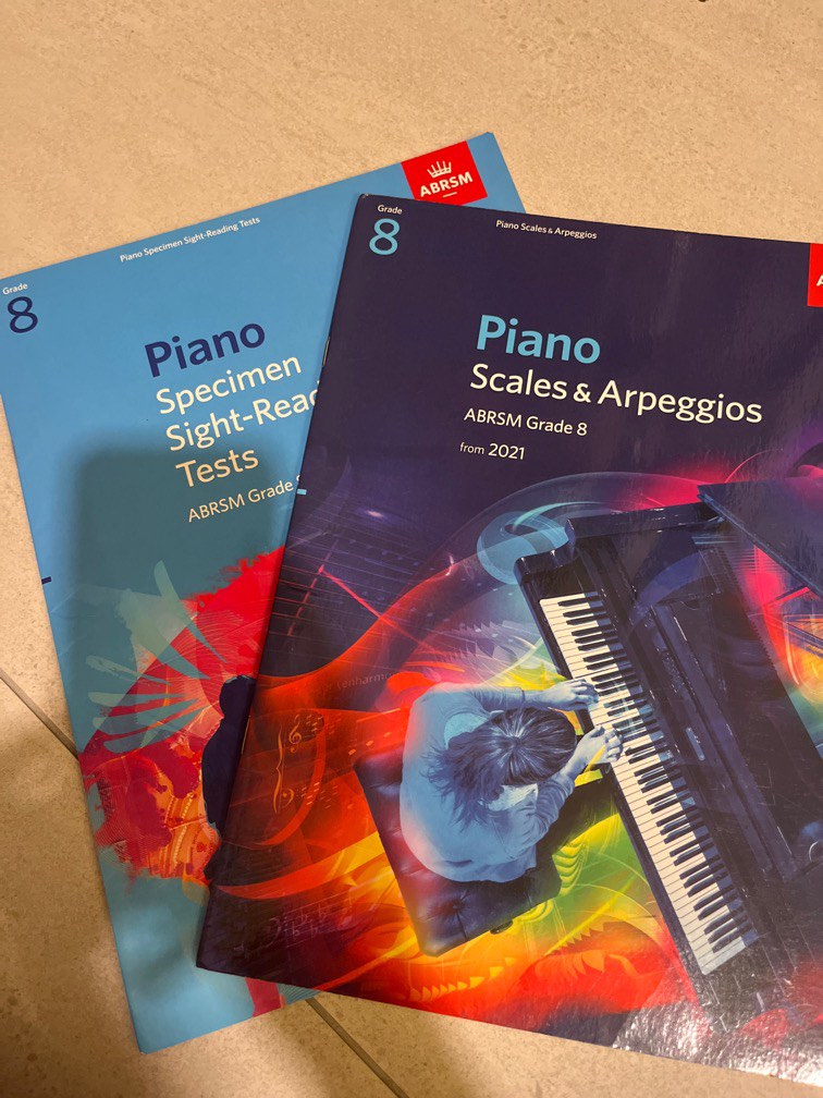 Grade 8 Piano SightReading and Scales & Arpeggios, Hobbies & Toys
