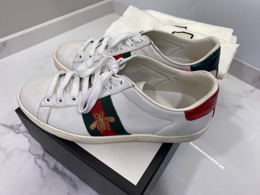Gucci ace sneakers used outlet
