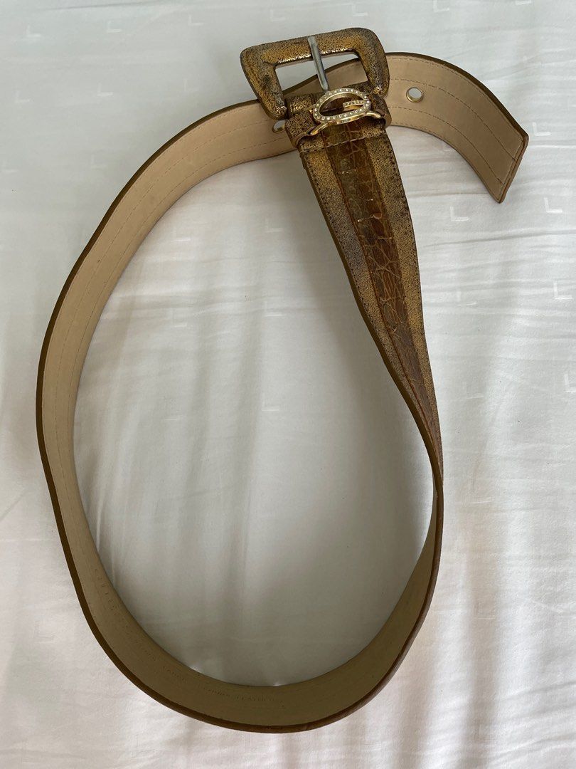 Guess gold belt new arrivals