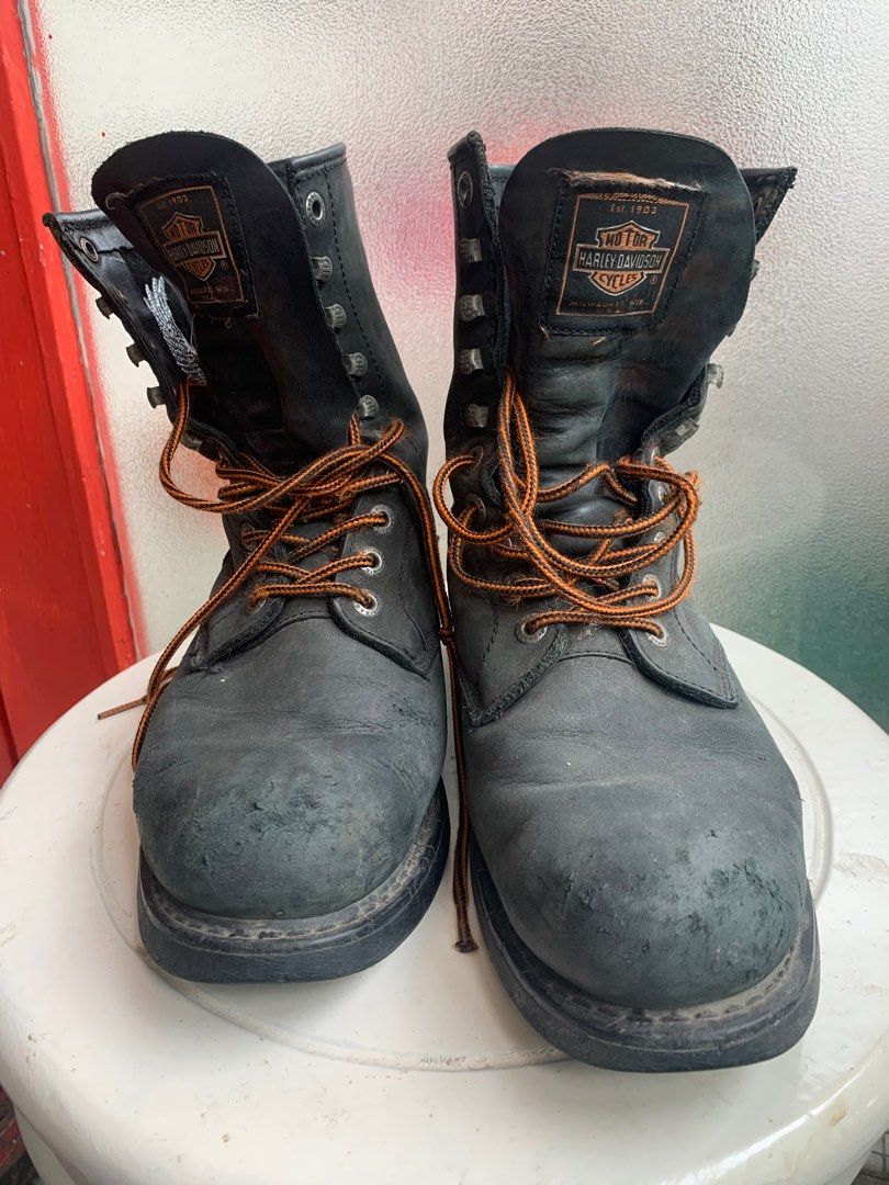 Harley davidson high best sale boots