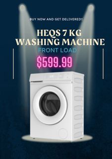 HEQS 7kg front loader Washing Machine