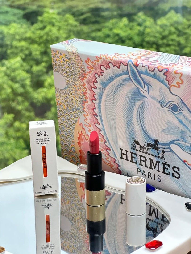 長訂）Hermes 愛馬仕護手霜➕唇膏四件套裝禮盒, 預購- Carousell