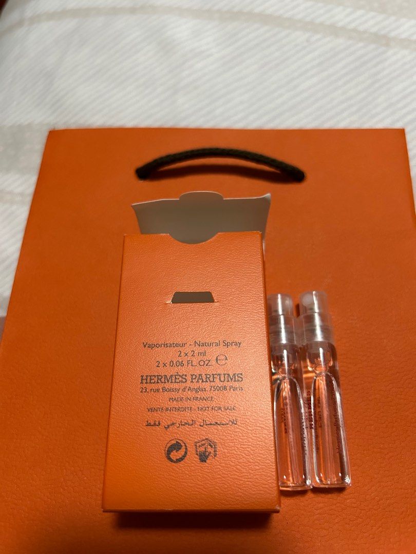 Hermes Perfume samples, Beauty & Personal Care, Fragrance & Deodorants ...