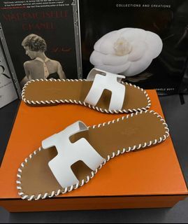 FLASH SALE!!! Authentic Hermès Braided Oran With Dustbag and Box Size 39