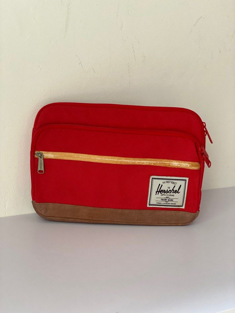 Herschel Laptop Sleeve for Macbook Air 11 inch iPad Pro Red PL