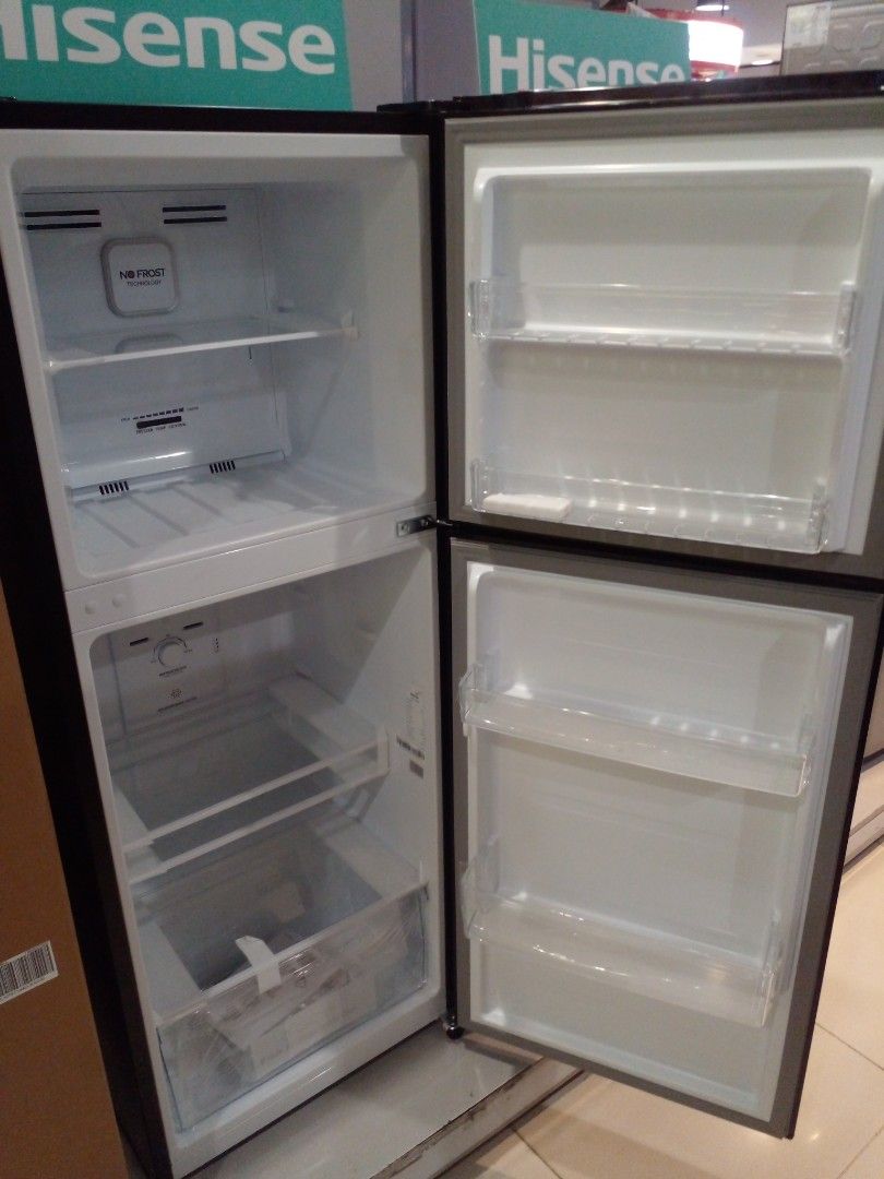 Hisense Inverter Two Door Refrigerator (Category: Refrigerators and Freezers) located in Makati City. Submitted by francohomeappliancestrading (Listing ID 1254322145, Image 3). Description: For Cash Transaction Only Brandnew/Receipt Semi Auto Defrost Inverter 7.3cft RD27DR Cash:14,990 •Semi-Auto Defrost •Tempered Glass •Adjustable Thermostat No Frost Inverter 7.2cft RD26WR Cash:16,990 •Total No-Frost •Energy Saving •Multi Air Flow System 1yr Warr