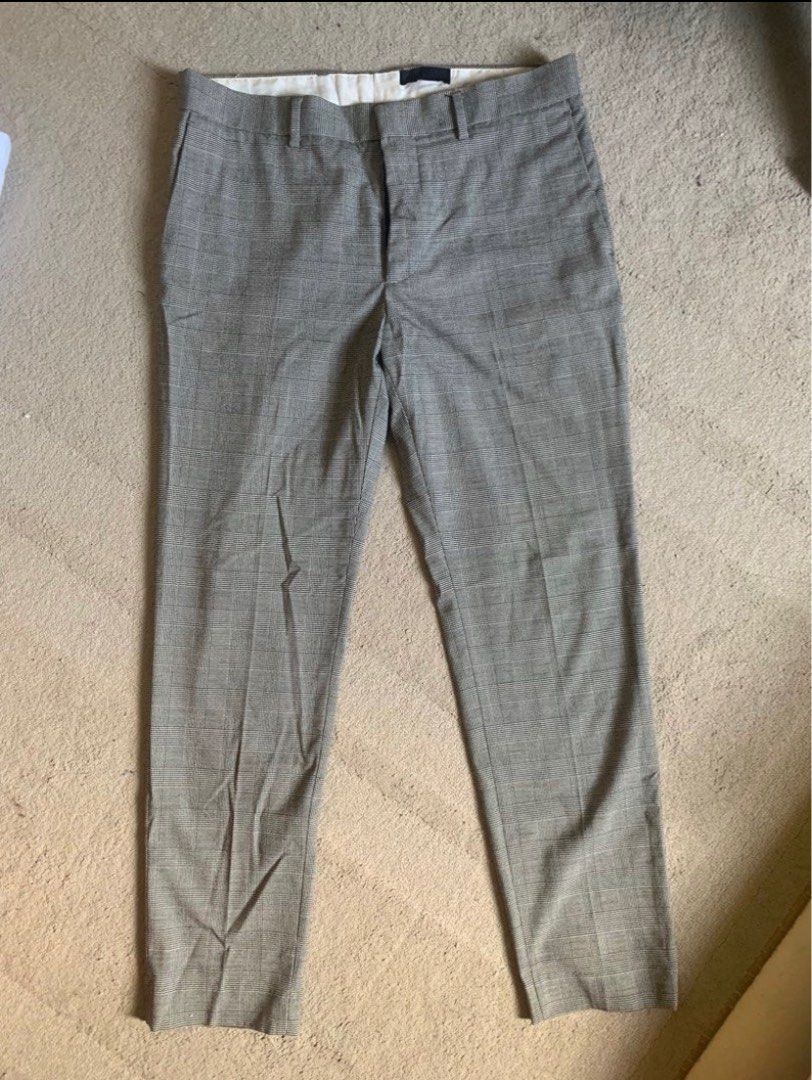H M ankle pants Men s Fashion Bottoms Chinos on Carousell