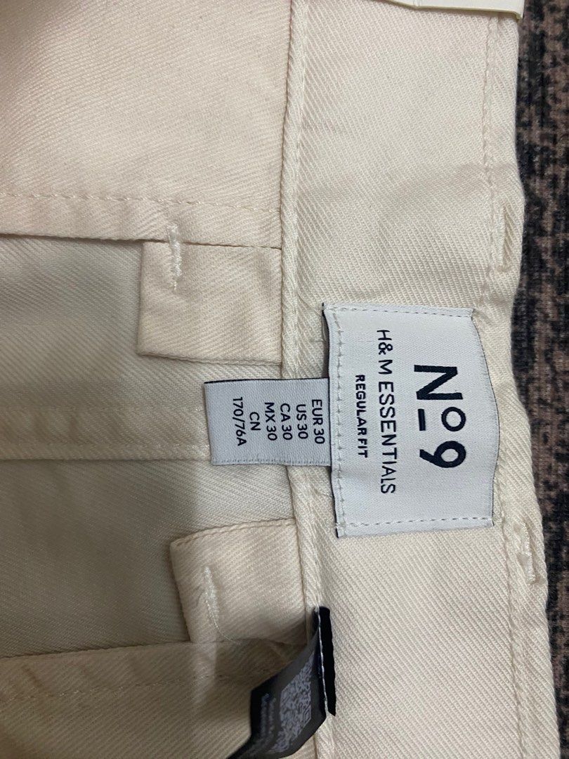H and hotsell m white pants