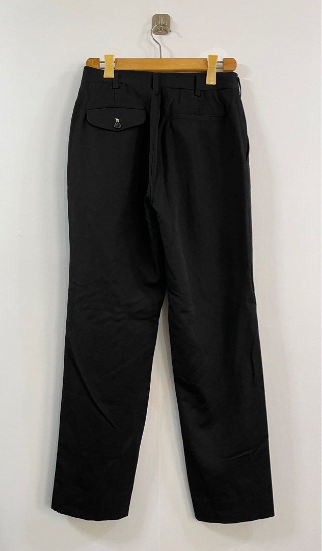 H&M X Comme des Garcons Black ankle length Trousers Size 30 (Category: Other Bottoms) located in Cavite. Submitted by luckymerch9 (Listing ID 1254325132, Image 3). Description: H&M X Comme des Garcons Black ankle length Trousers Size 30 Excellent Condition ✔️ flawless ✔️.
