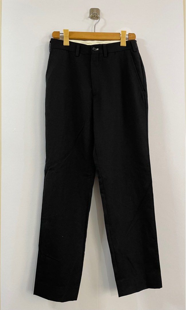 H&M X Comme des Garcons Black ankle length Trousers Size 30 (Category: Other Bottoms) located in Cavite. Submitted by luckymerch9 (Listing ID 1254325132, Image 2). Description: H&M X Comme des Garcons Black ankle length Trousers Size 30 Excellent Condition ✔️ flawless ✔️.