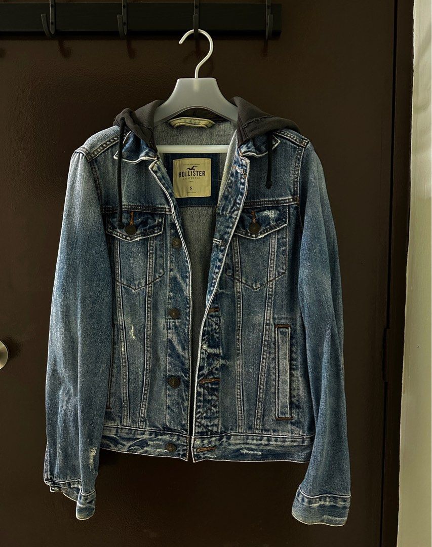 Hollister Denim Jacket w Hood S