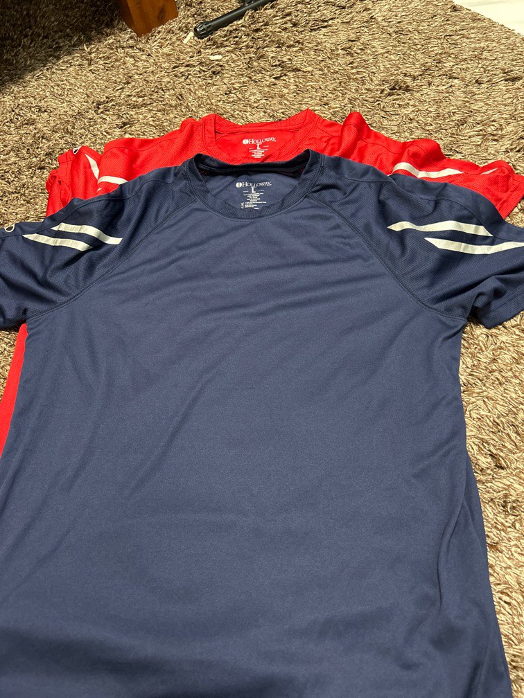 Holloway shortsleeves shirt drifit size L Men s Fashion