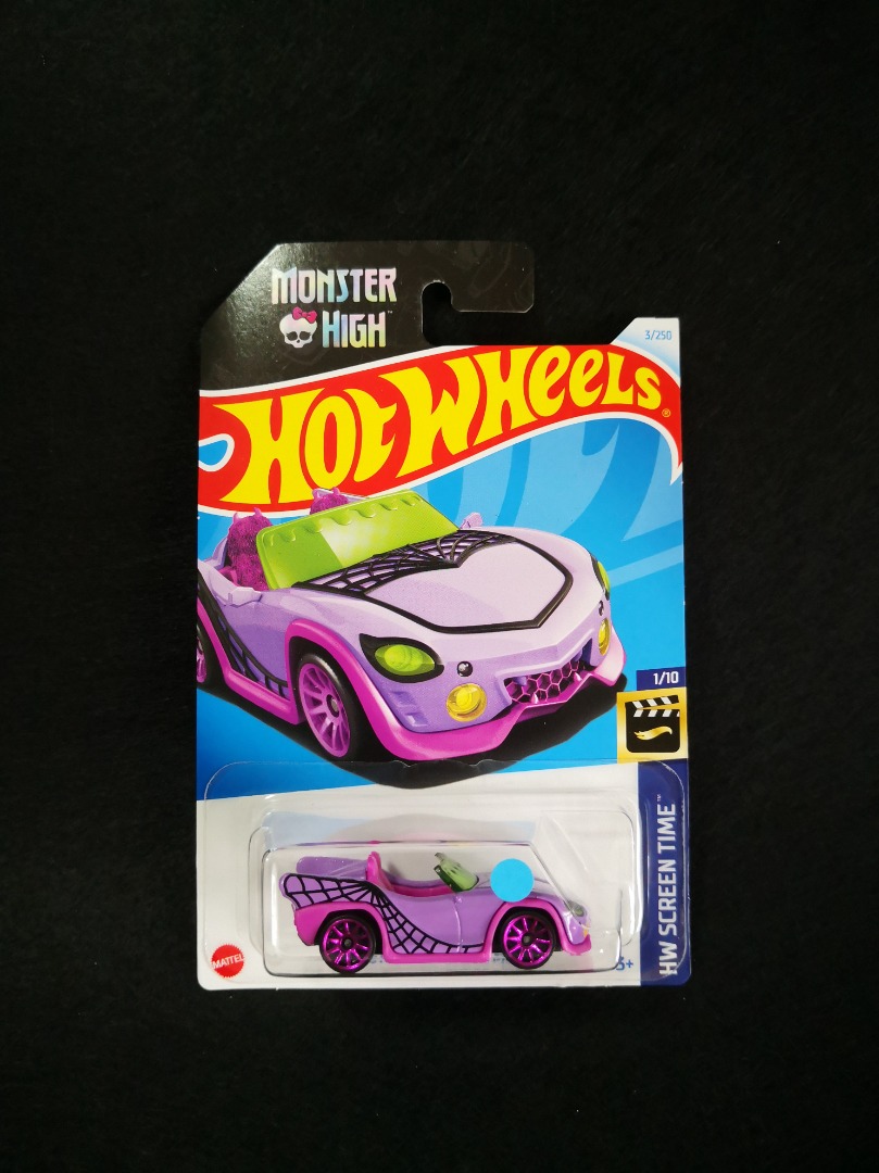 Hot Wheels Monster High Ghoul Mobile Screen Time First Edition