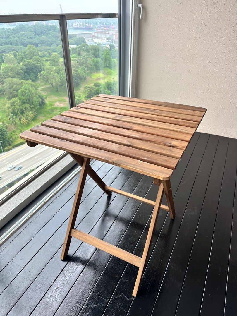 Ikea outdoor table, Furniture & Home Living, Outdoor Furniture on Carousell