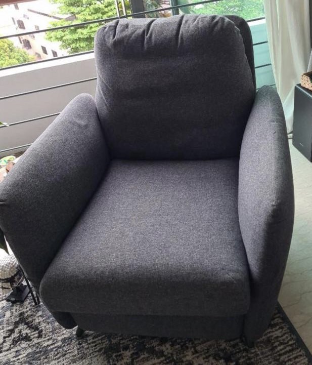 Ikea Recliner arm chair, Furniture & Home Living, Furniture, Chairs on Carousell