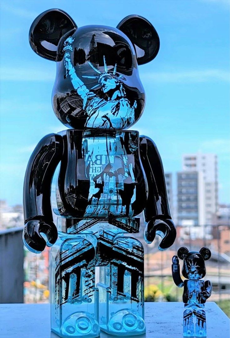 [In Stock] BE@RBRICK x Statue of Liberty 100%+400%/1000% bearbrick