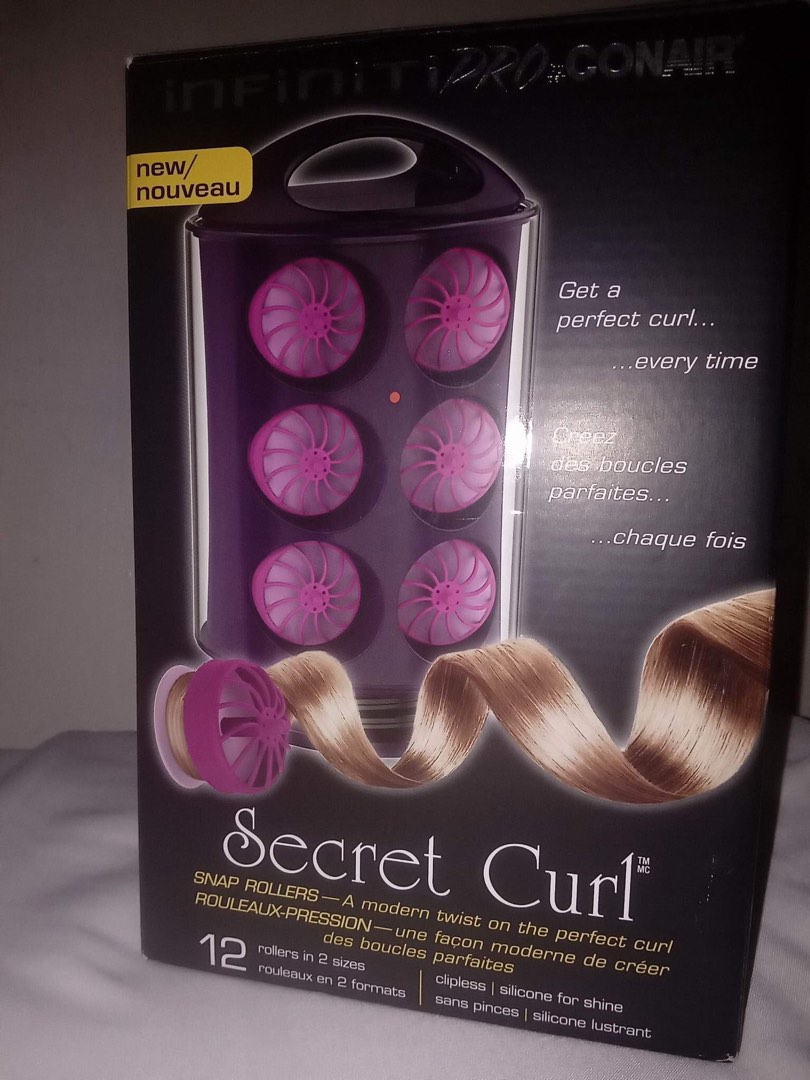 Infiniti pro conair secret top curl pop up rollers