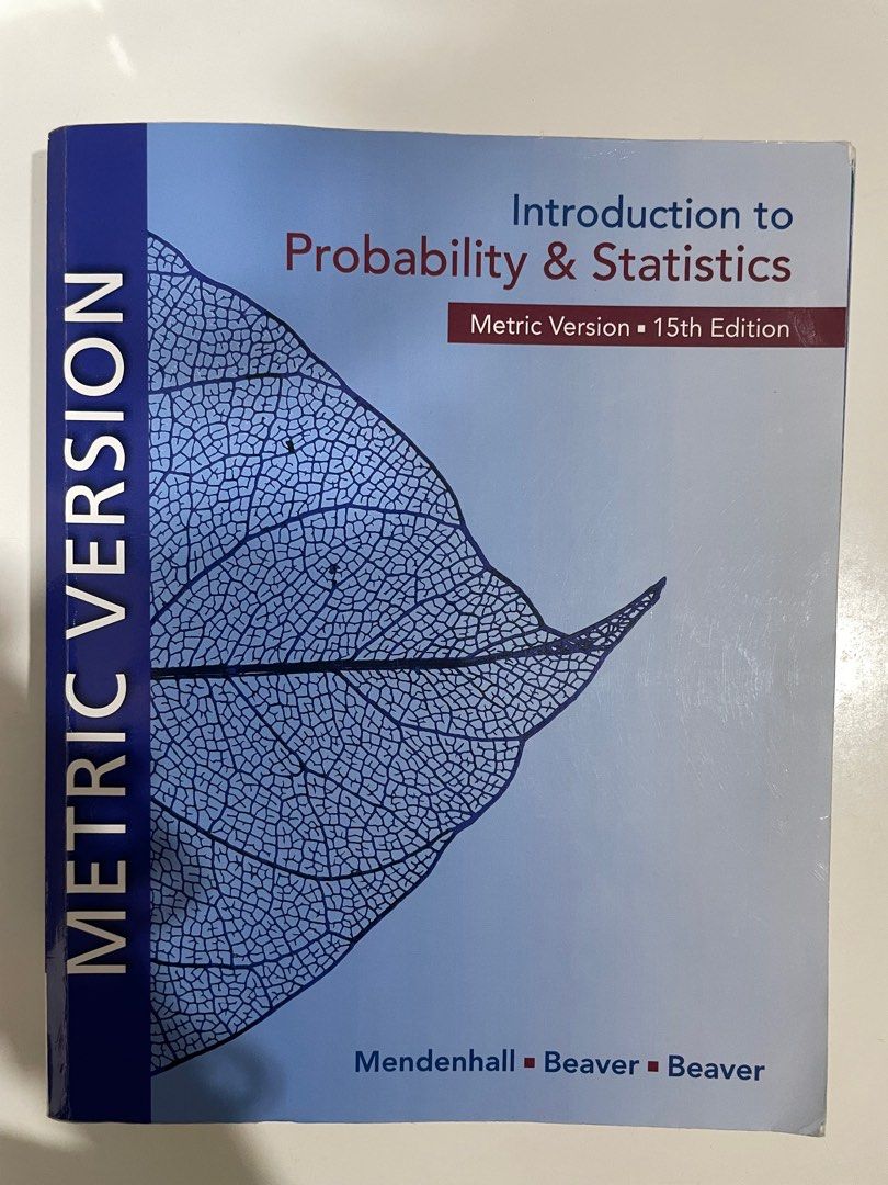 Introduction to Probability and Statistics 機率統計原文書, 興趣及