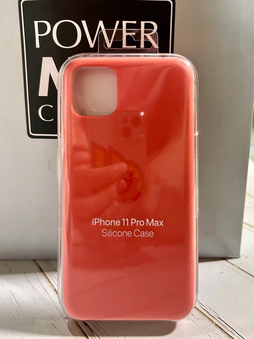iPhone 11 Pro Max Silicone Case - Clementine - Apple