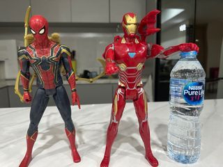 Iron man and spider man