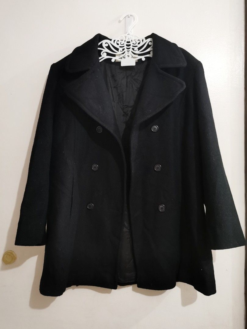 Jason Kole Black Coat Jacket Women s Fashion Coats Jackets and Outerwear on Carousell