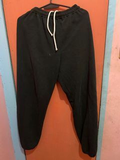 Vintage 90's Jerzees Baggy Black Sweatpants