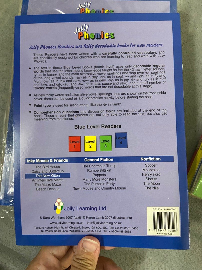 Jolly Phonics Readers Level 1 to 4 (complete set), Hobbies & Toys
