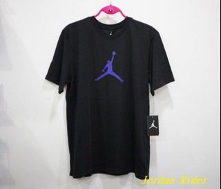 NIKE Air Jordan XI Retro Concord Jumpman Logo Tee AJ 11代 紫色 喬丹 大飛人 黑色 短袖T恤