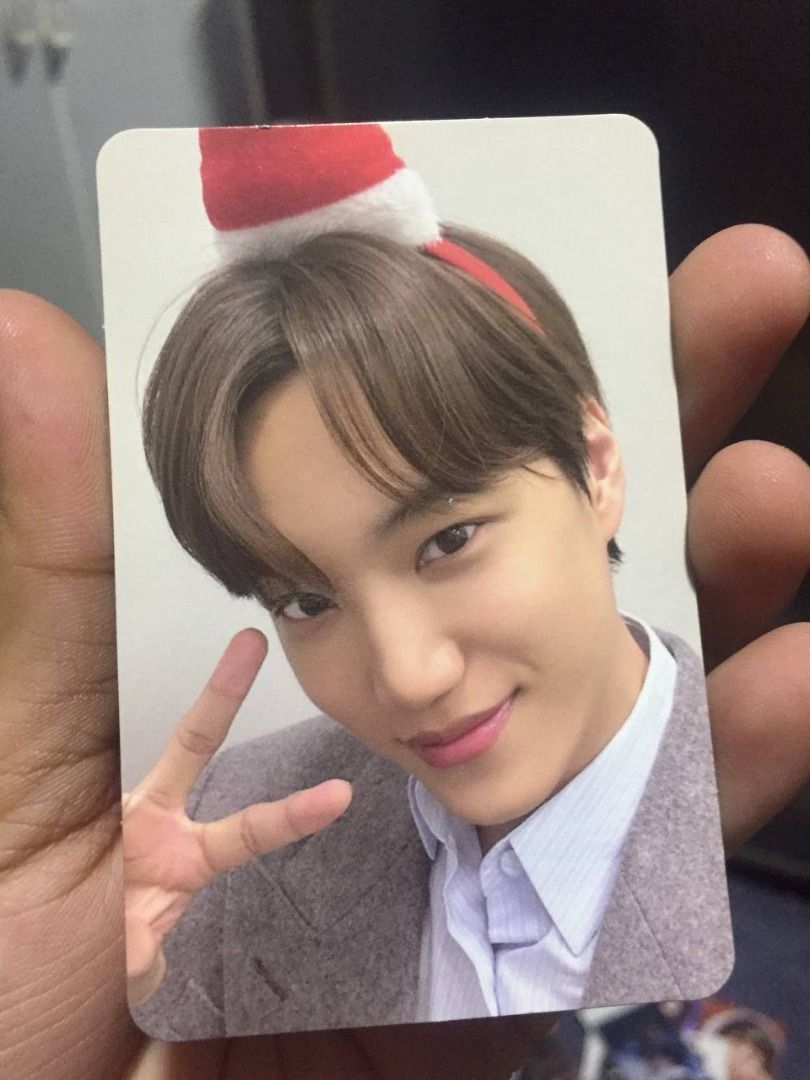 Kai 'Pink Christmas' Photocard (Category: K-Wave Merchandise) located in Pasig City. Submitted by illegalcrow (Listing ID 1254438930, Image 1). Description: RFS: Duplicate Secured with photocard sleeves since I pulled them. Price: Php 250 MOP: Gcash ; BPI MOD: Meet-up / GGX/ Lalamove / Toktok/ Grab Payment first before I arrange delivery. Send me a message if you have questions! Can send video of the poca. Very negotiable! SF shouldered by the bu
