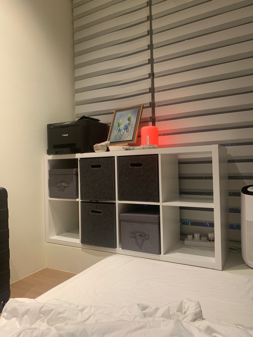 KALLAX Ikea square shelves cupboard shelf storage , Furniture & Home