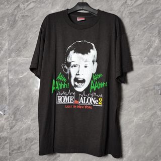 Kaos Vtg Movie "Home Alone 2" ©1992 (Single Stitch & Built Up)