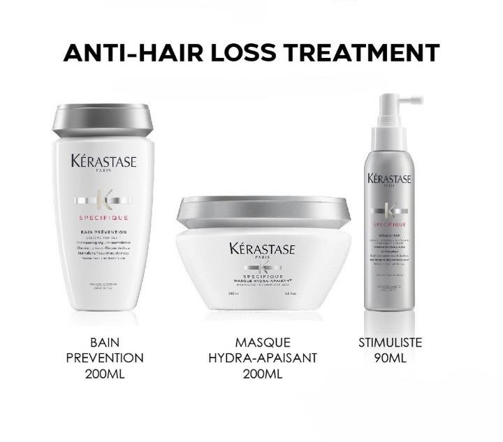 Kerastase Anti Hair Loss Treatment Sets Specifique Bain Prevention