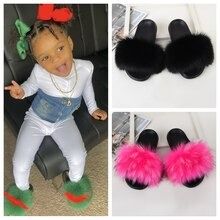 Kids store fur slides