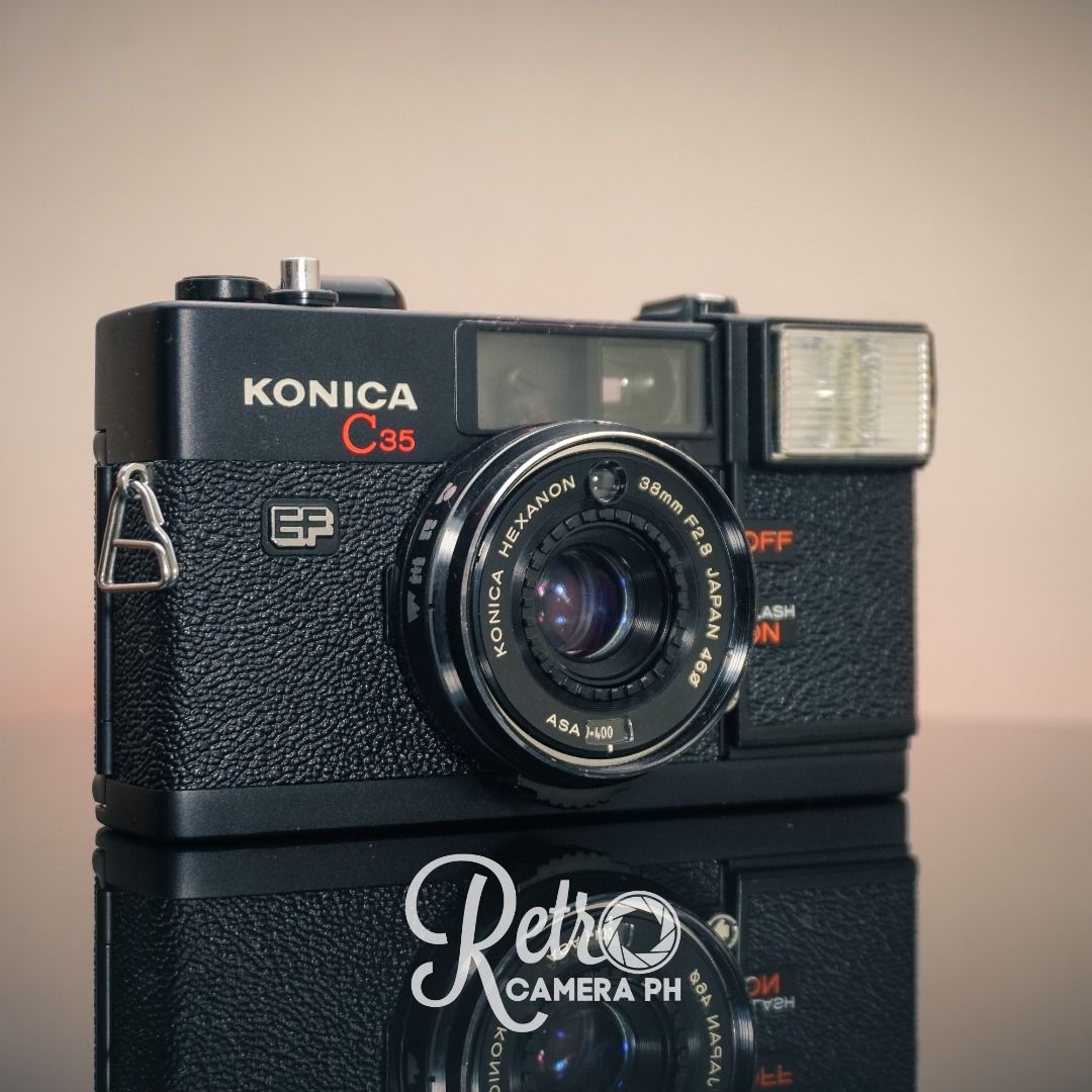 Konica c35 EF - Year 1975 - Serial No. 162681, Photography, Cameras on ...