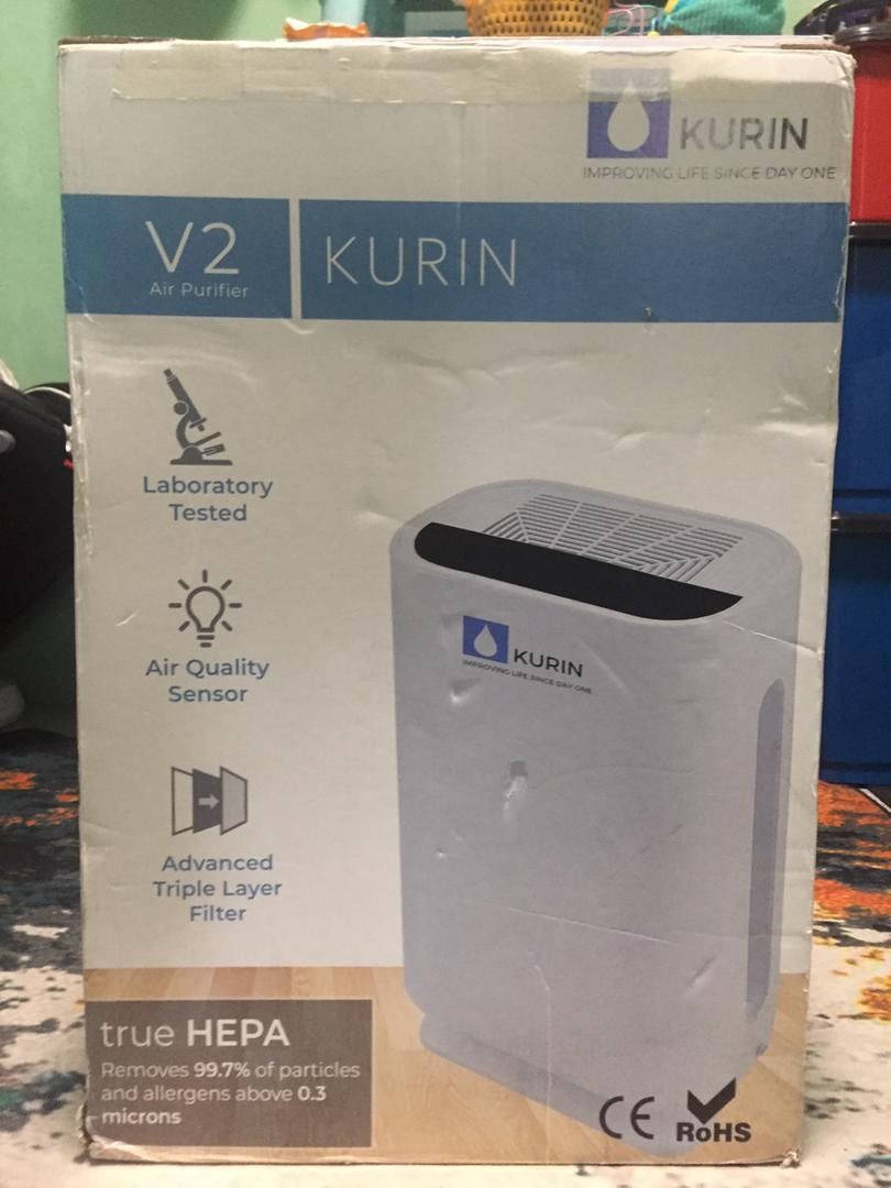 KURIN V2 Air Purifier, TV & Home Appliances, Air Purifiers