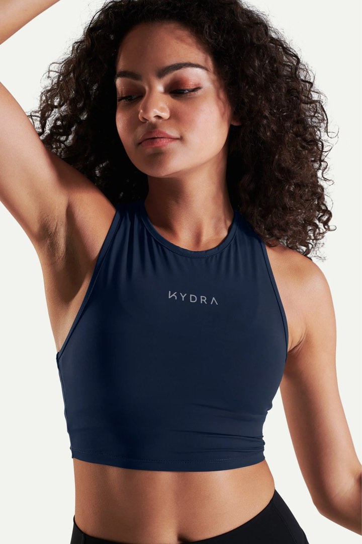 Kydra Erin Fitted Tank (Tags: Crop Top HIIT Gym Racerback), Women's  Fashion, Activewear on Carousell