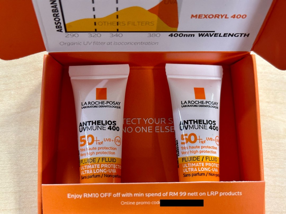 La Roche Posay Sunscreen samples, Beauty & Personal Care, Face, Face