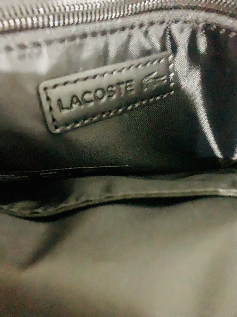 Lacoste Neocroc Vertiacal Cross Body Bag Men s Fashion Bags