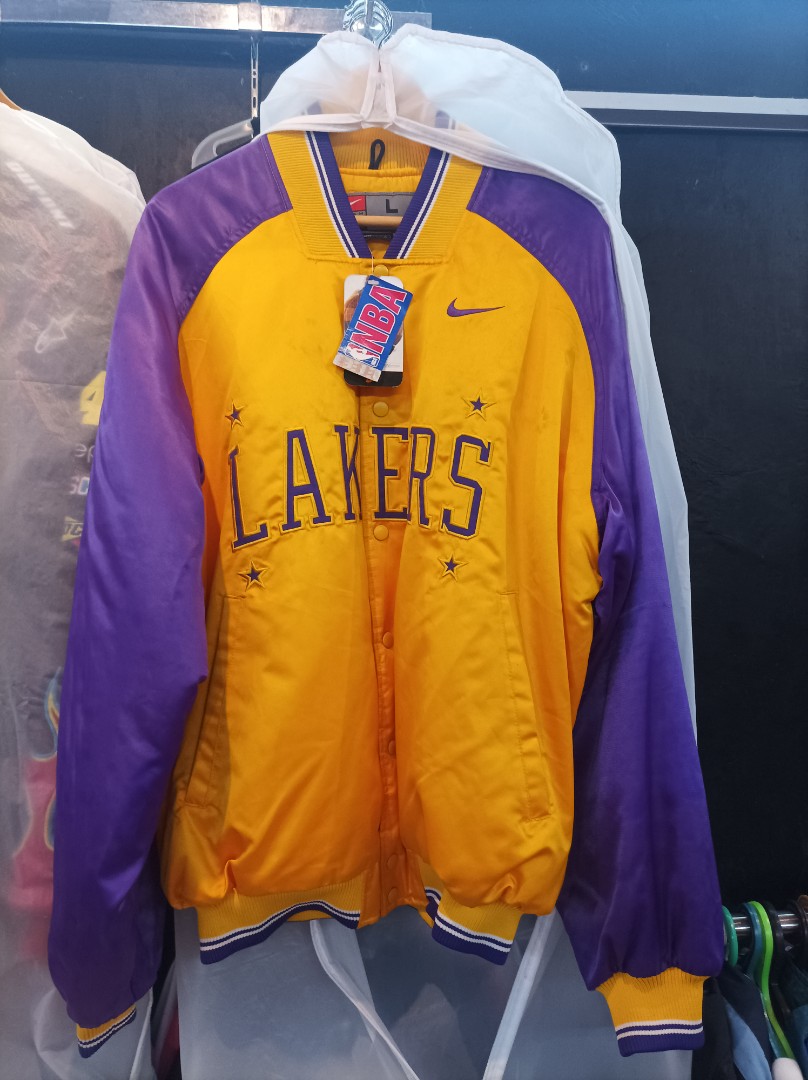 VINTAGE CHAMPION NBA LOS ANGELES LAKERS JACKET 1990-2000s SIZE