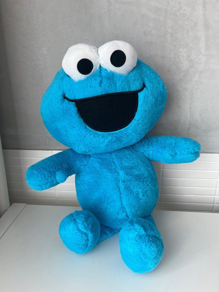 Large cookie monster stuffed animal deals