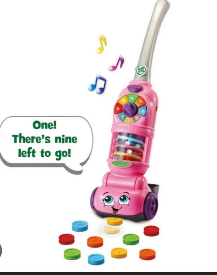LEAPFROG PICKUP UP & COUNT VACUUM PINK, Babies & Kids,