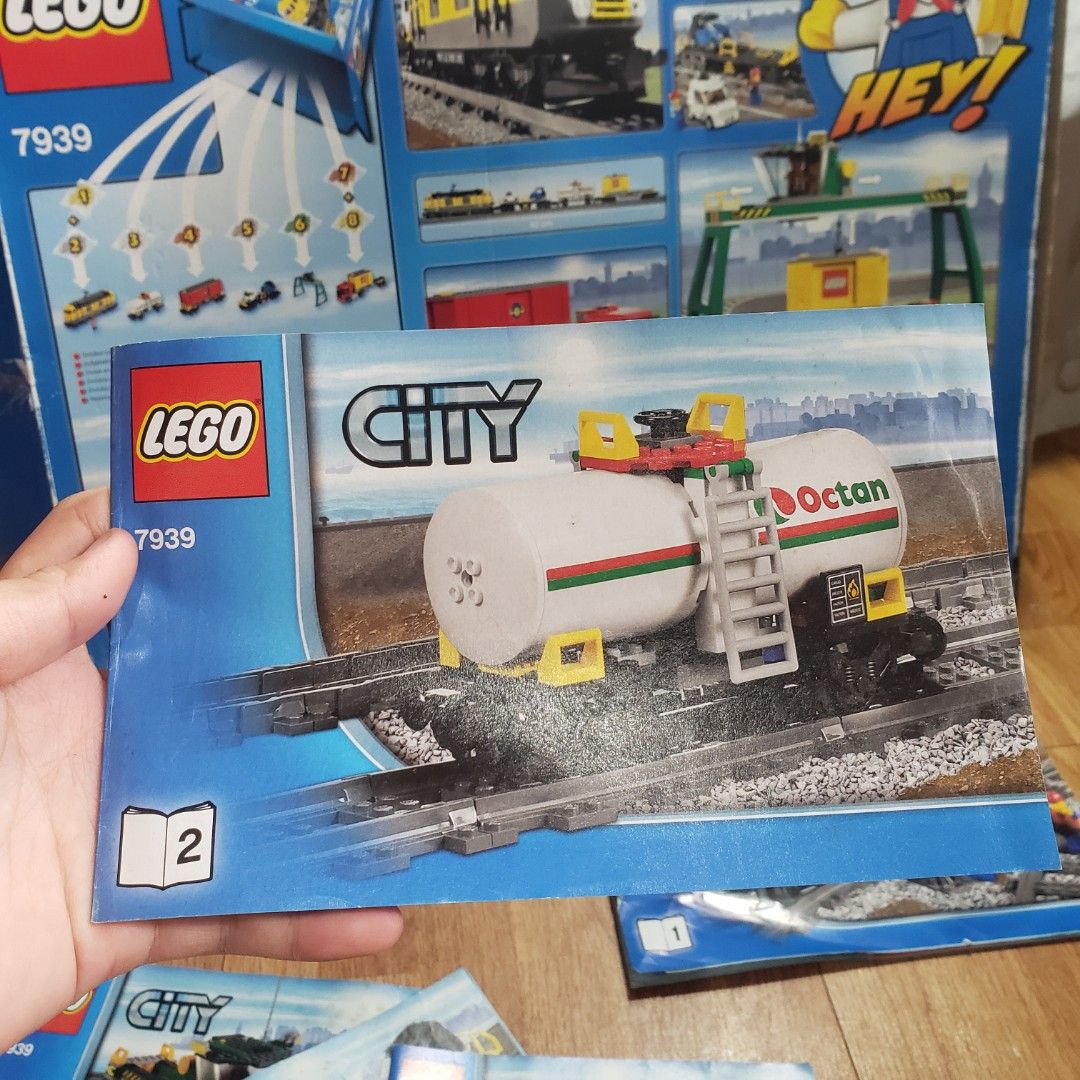 Lego 7939 City Cargo Train [RAILS SET ONLY AVAILABLE], Hobbies & Toys ...