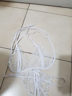 Lingerie sexy 1 set bra dan g string