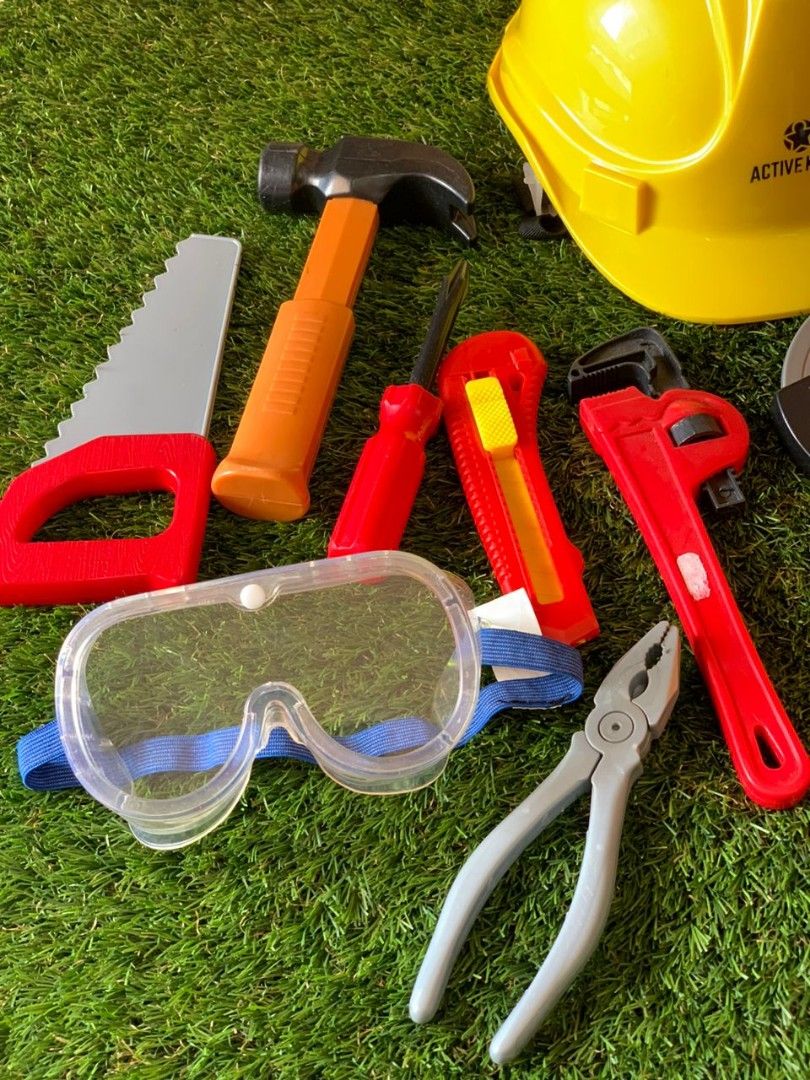 Little Handyman Tools Set, Hobbies & Toys, Toys & Games on Carousell