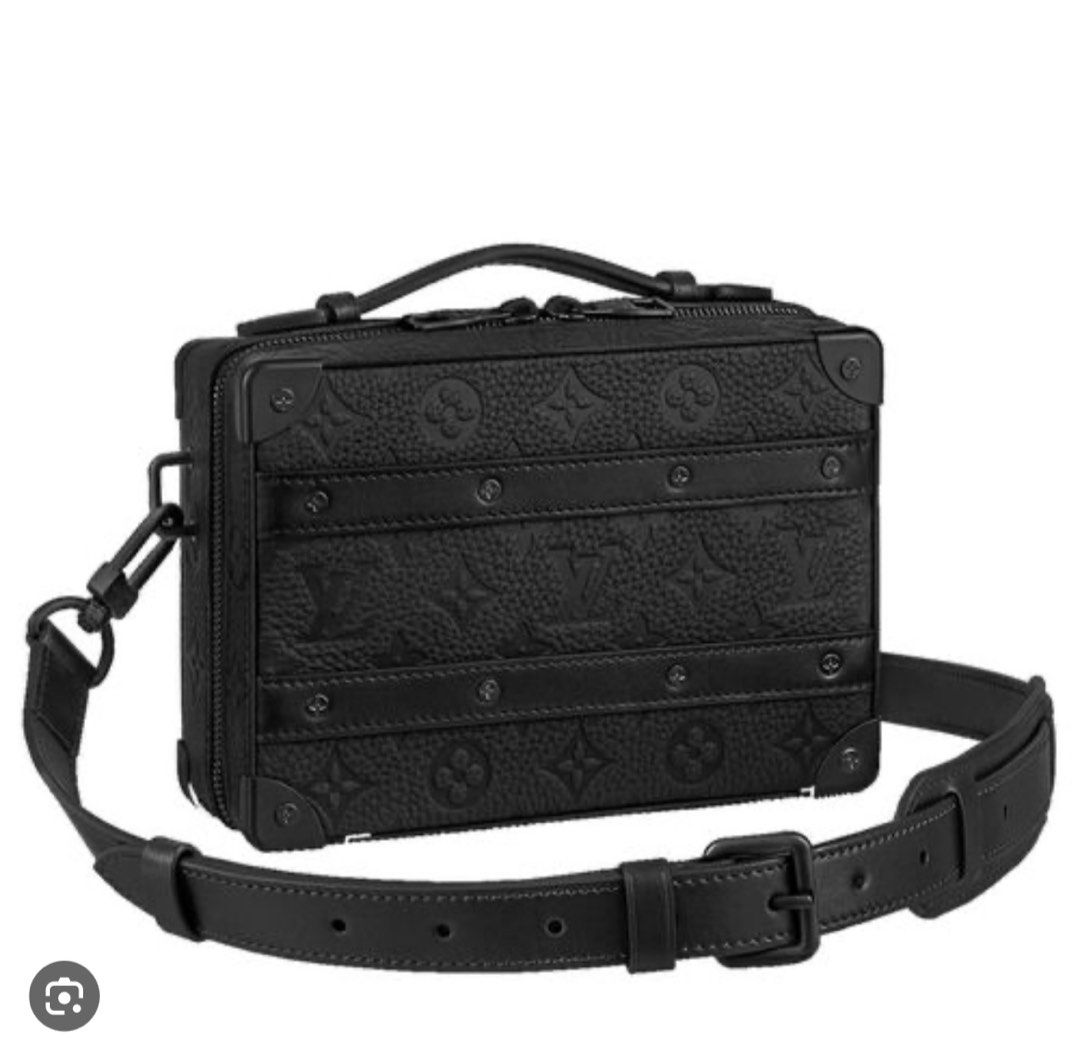 Louis Vuitton LV x YK Handle Soft Trunk Black Taurillon