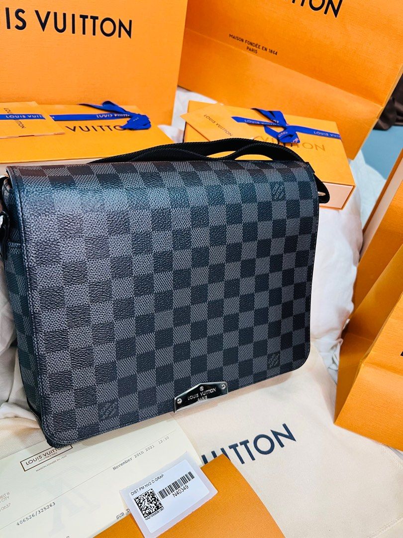 Louis Vuitton, Bags, Lv District Pm Nv2 D Graphite