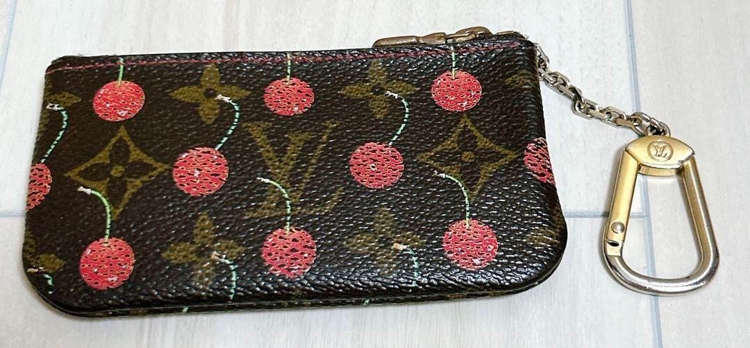 Louis Vuitton Coin Case Monogram Cherry Blossom Pochette Cle