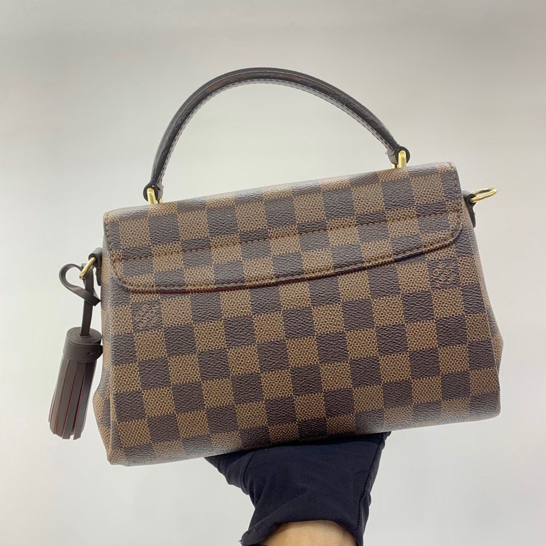 LOUIS VUITTON N53000 DAMIER CROISETTE W/STRAP 2WAY HAND & SHOULDER BAG  237030795 ;, Luxury, Bags & Wallets on Carousell