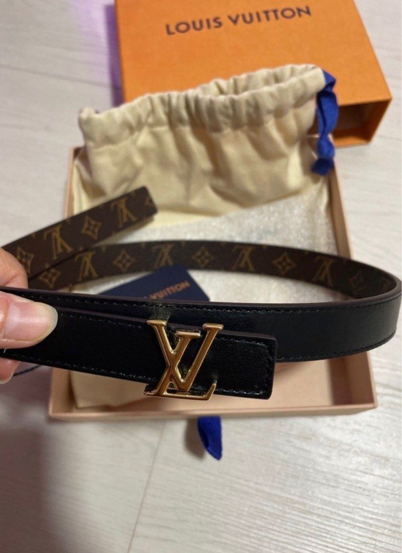 Louis Vuitton reversible belt monogram plain BRAND NEW, Luxury, Accessories  on Carousell